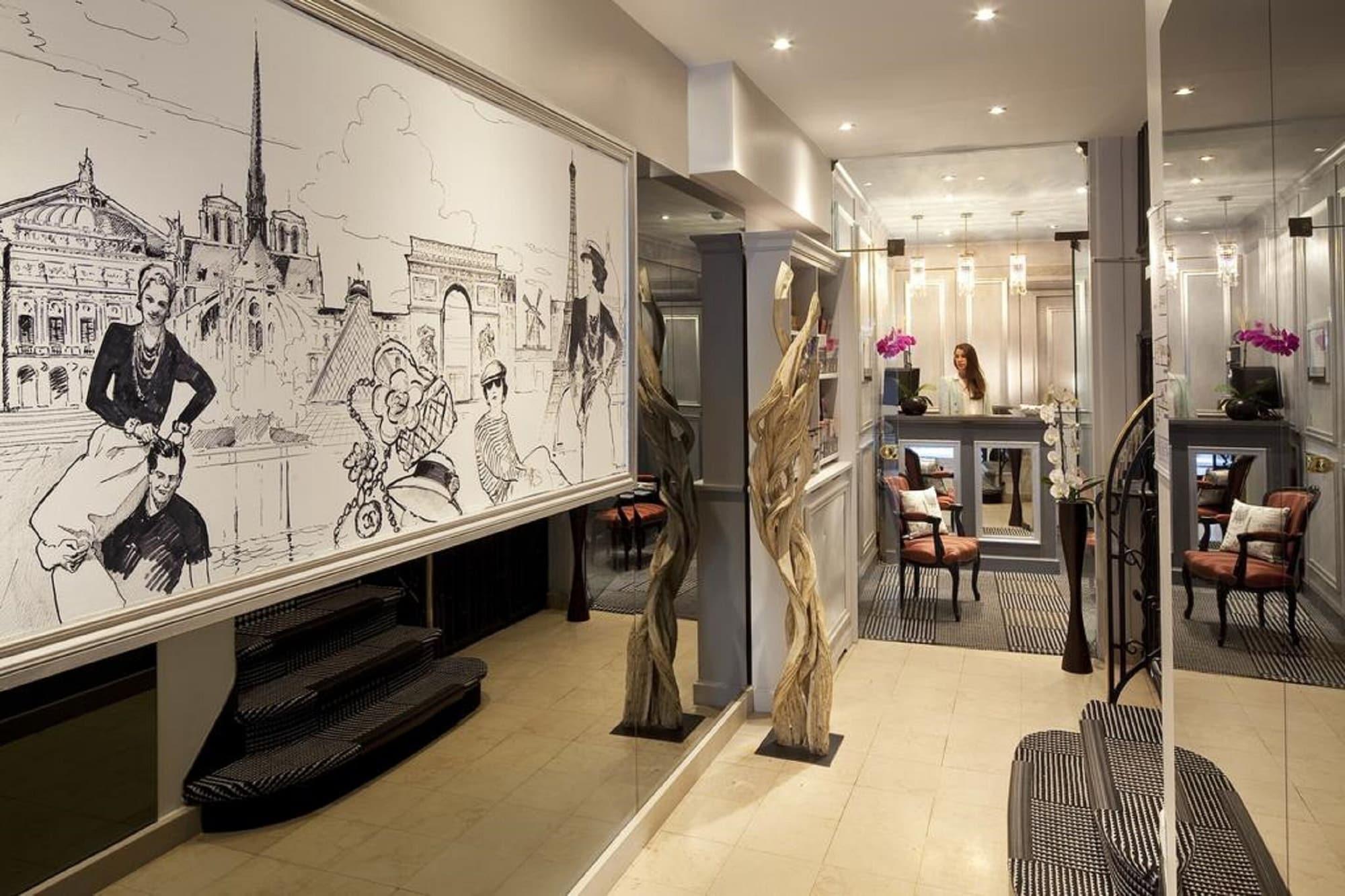 Hotel Riviera Elysees Paris Exterior photo